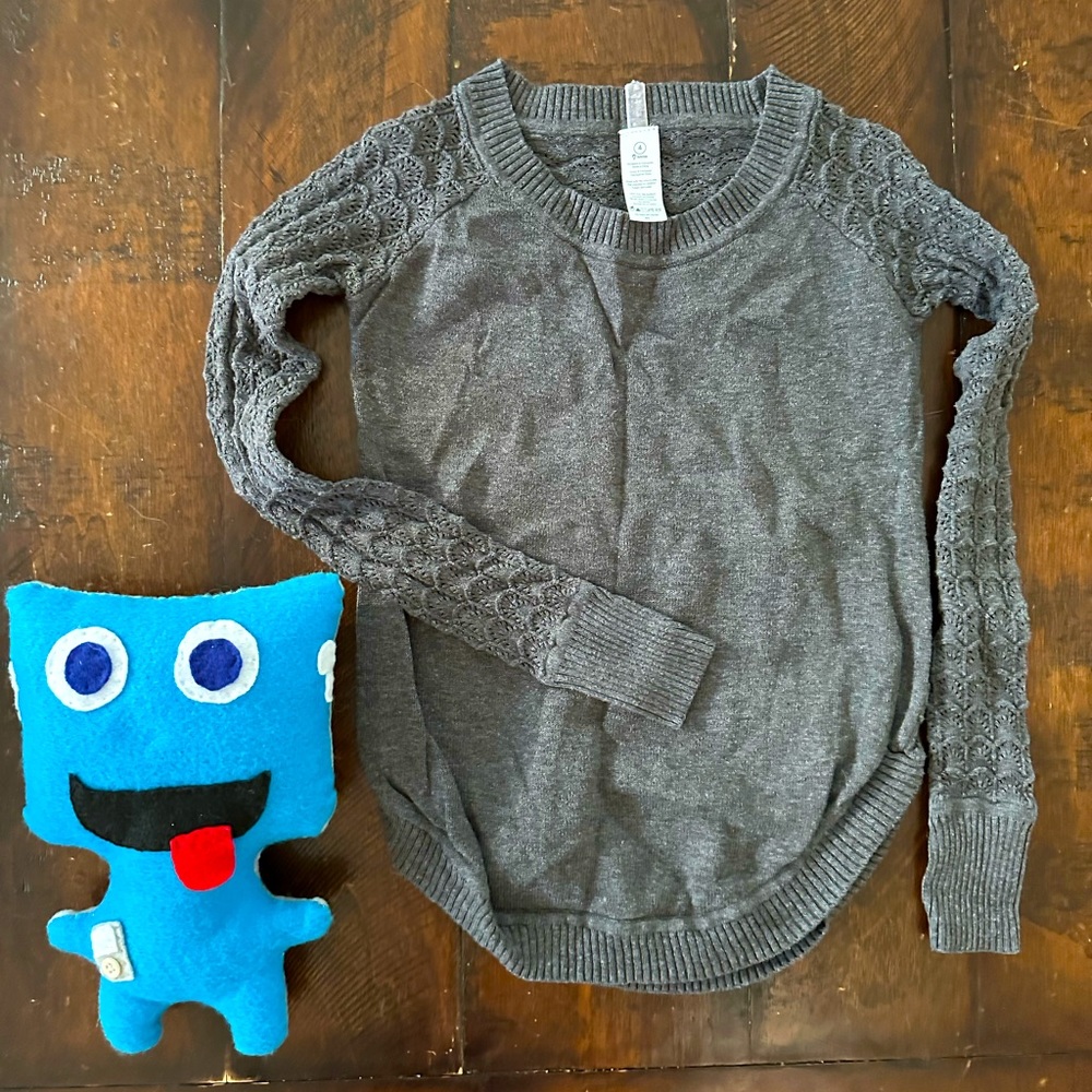 Ivivva by Lululemon Girls Tunic Sweater - Size 4